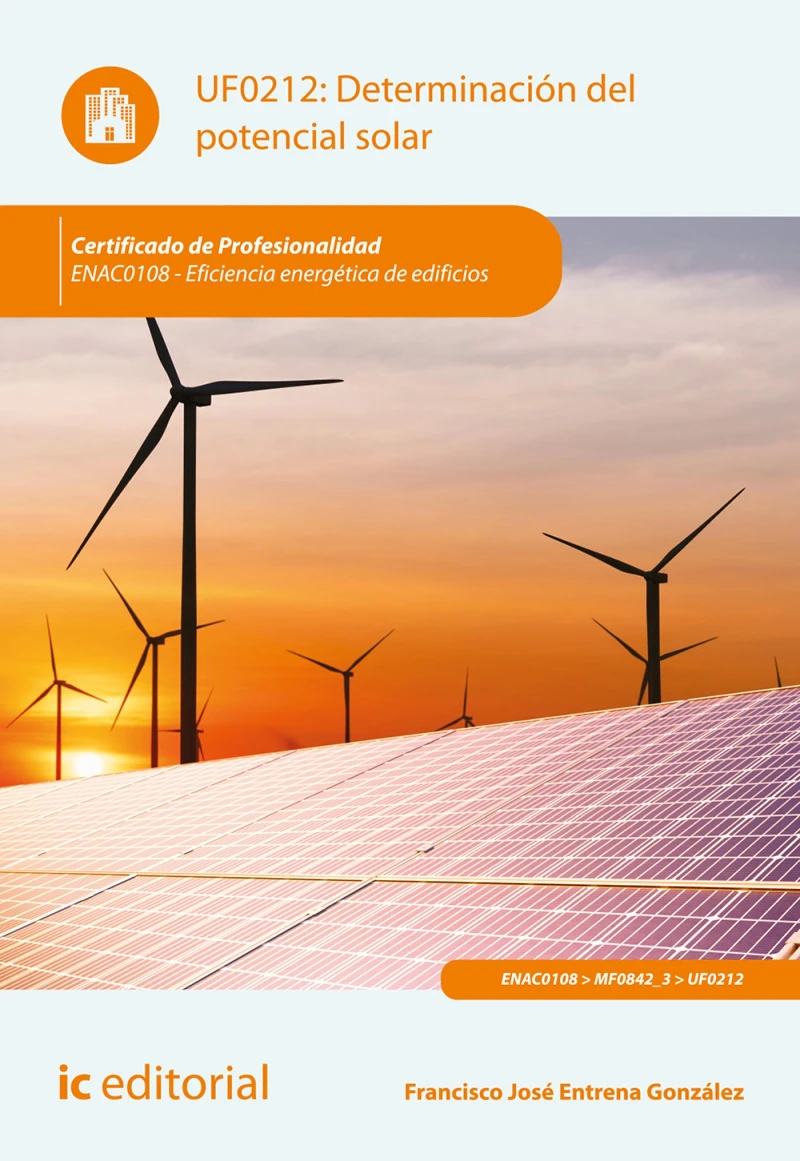 Portada: Determinación del potencial solar. ENAC0108