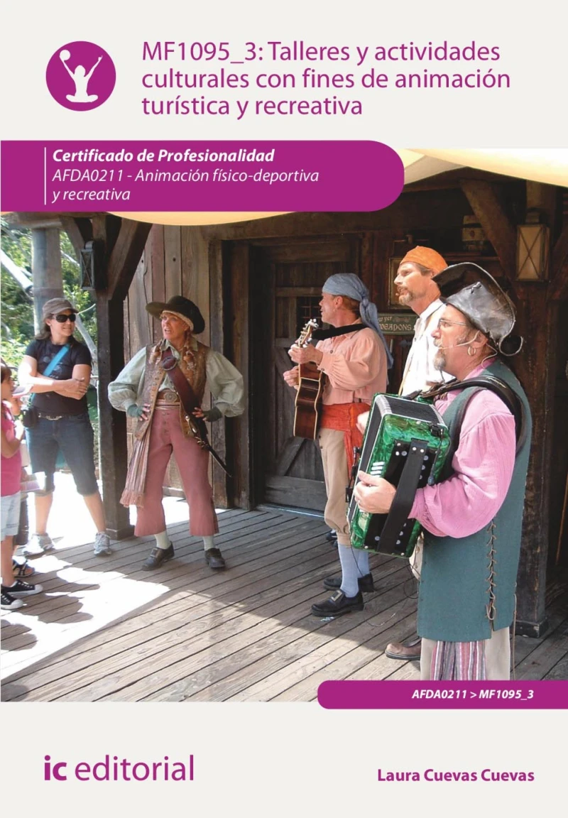 Portada: Talleres y actividades culturales con fines de animación turística y recreativa. AFDA0211