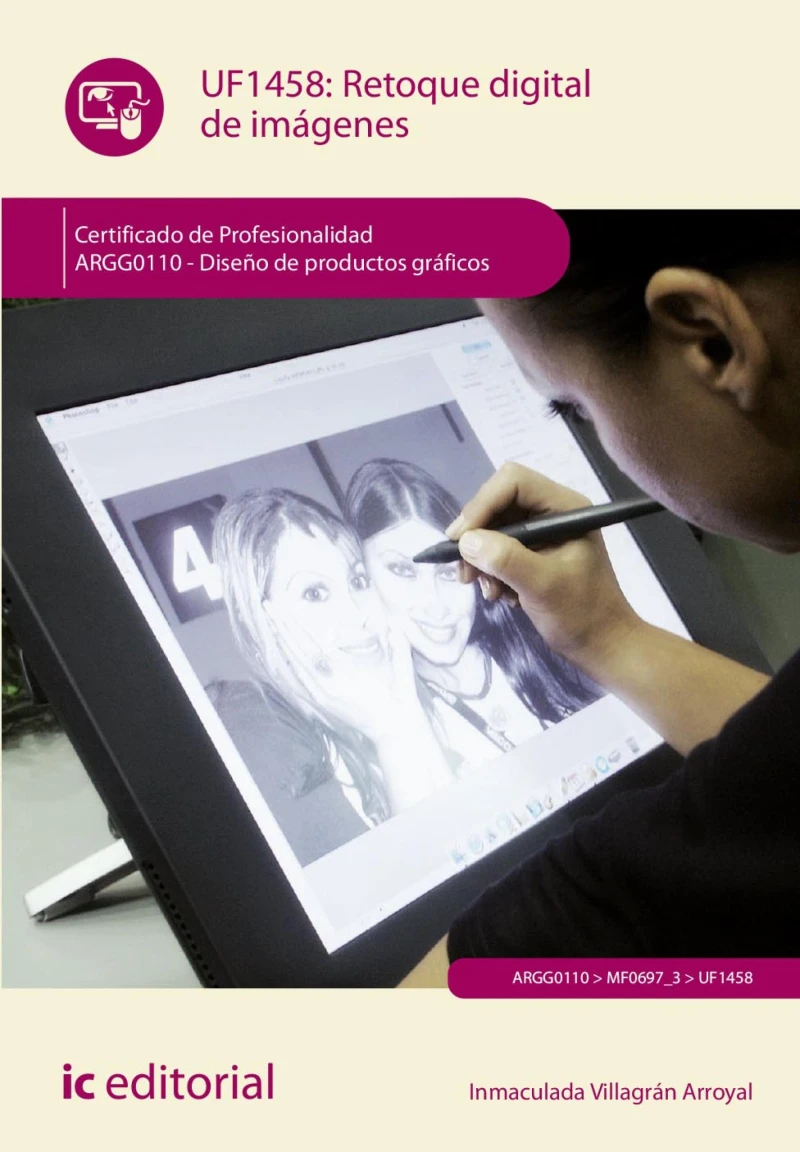 Portada: Retoque digital de imágenes. ARGG0110