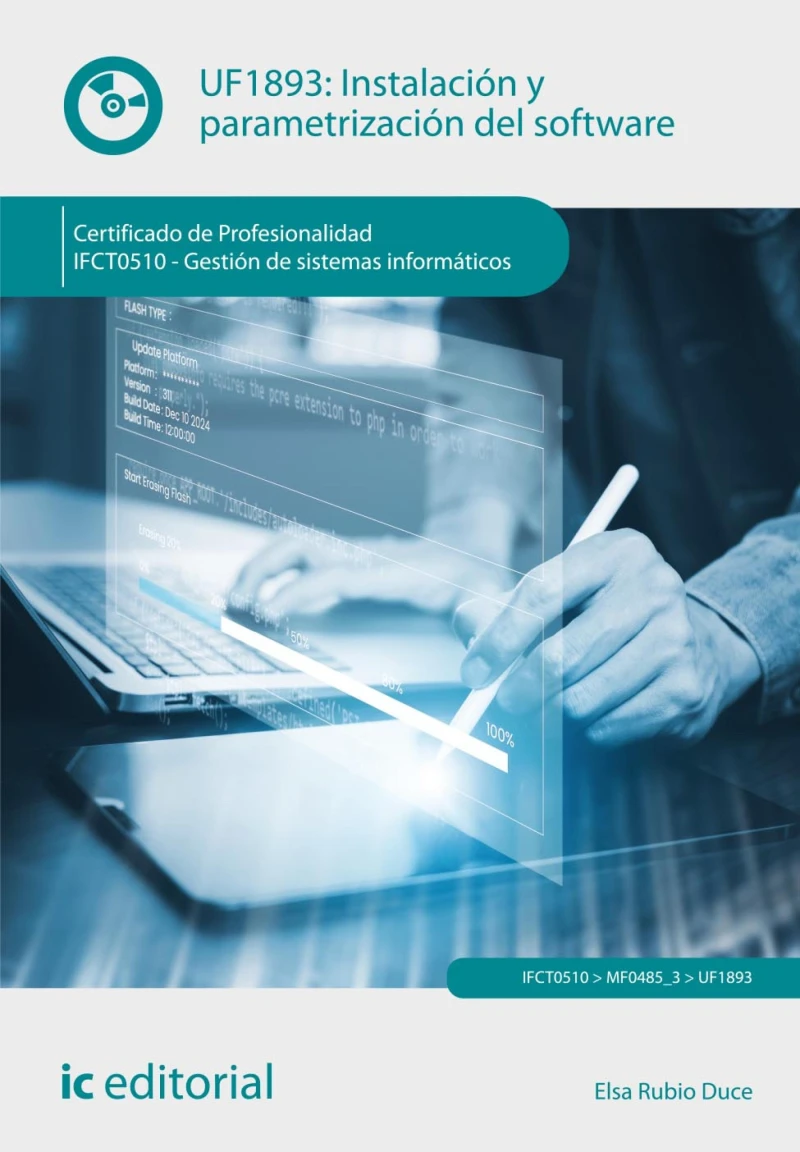 Portada: Instalación y parametrización del software. IFCT0510