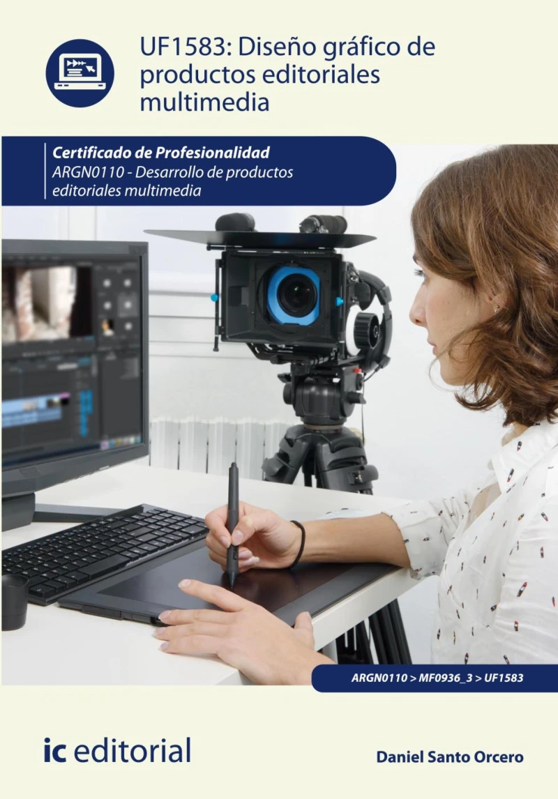 Portada: Diseño gráfico de productos editoriales multimedia.  ARGN0110