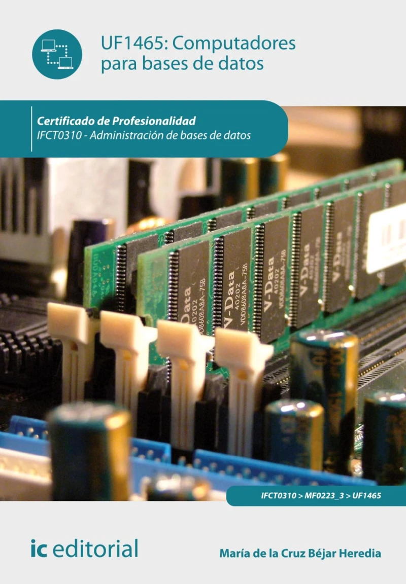 Portada: Computadores para bases de datos. IFCT0310