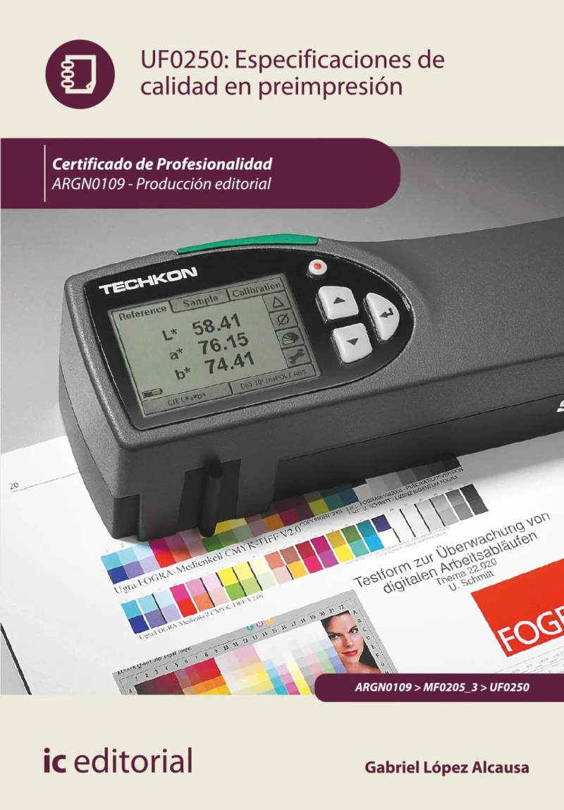 Portada: Especificaciones de calidad en preimpresión. ARGN0109
