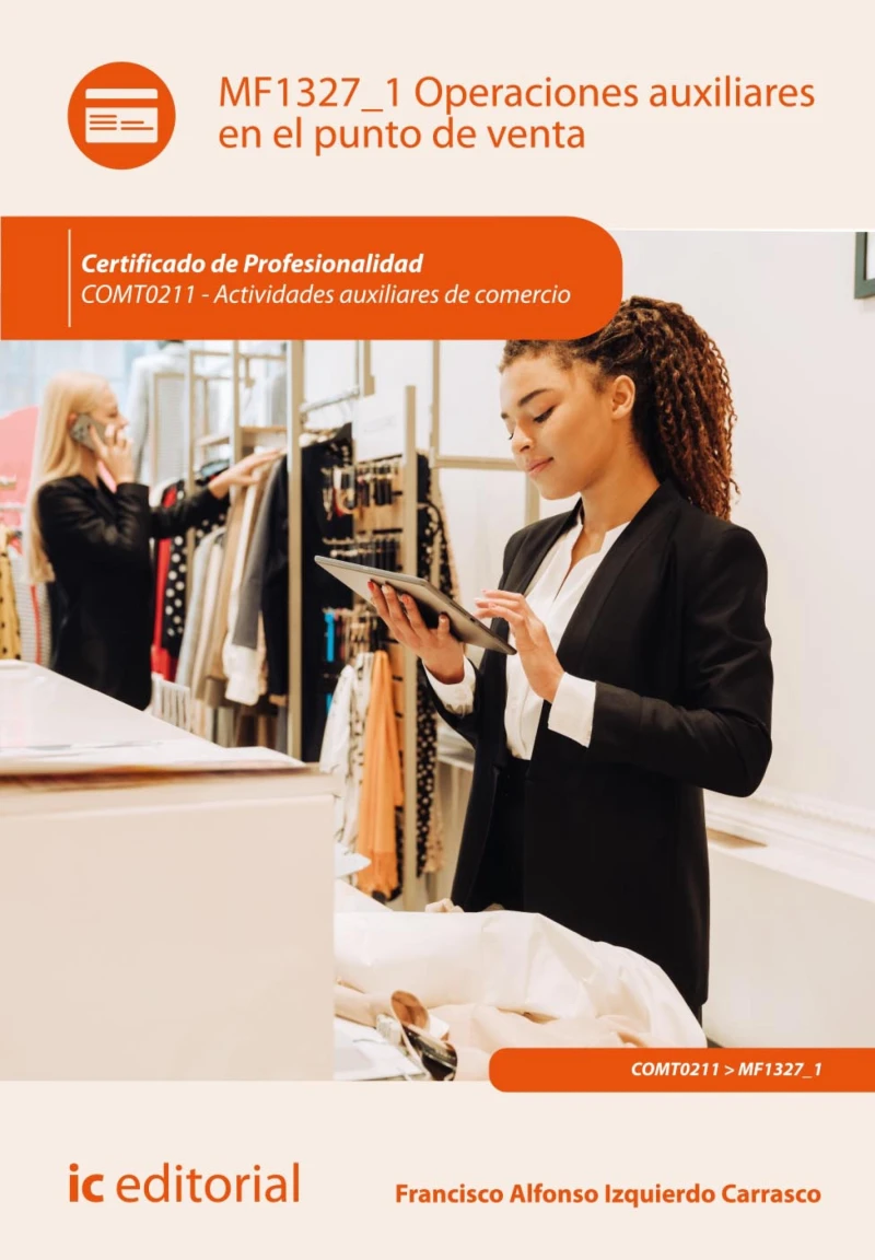 Portada: Operaciones auxiliares en el punto de venta. COMT0211
