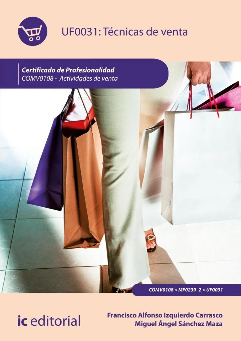 Portada: Técnicas de Venta. COMV0108