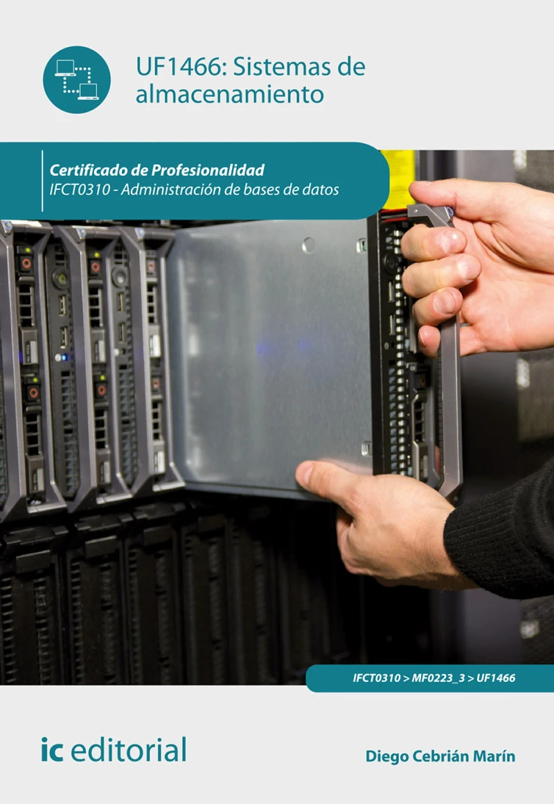 Portada: Sistemas de almacenamiento. IFCT0310