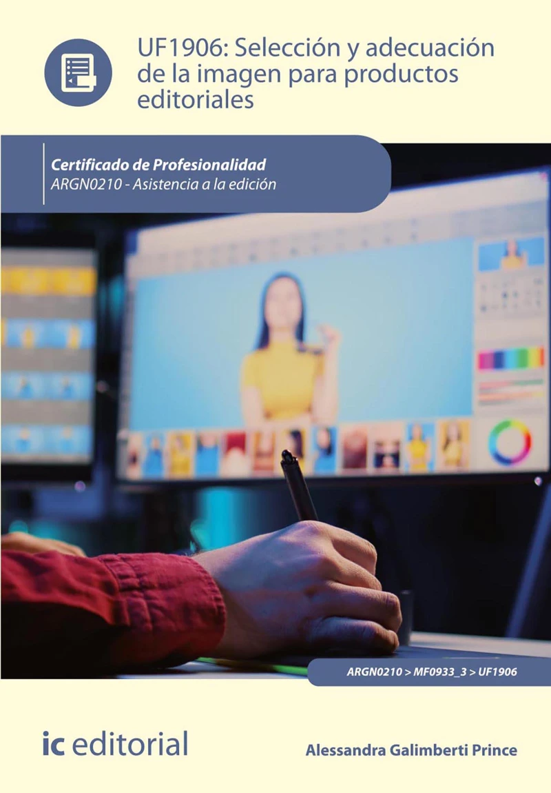 Portada: Selección y adecuación de la imagen para productos editoriales. ARGN0210