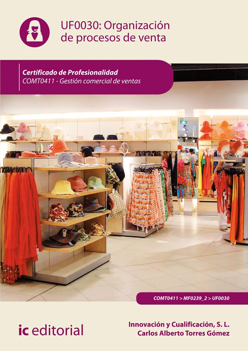 Portada: Organización de Procesos de Venta. COMT0411