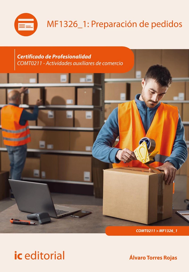 Portada: Preparación de pedidos. COMT0211