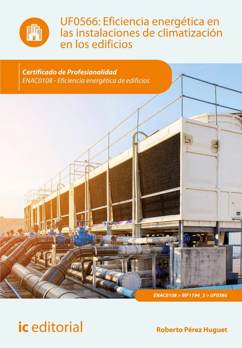 Portada: Eficiencia energética en las instalaciones de climatización en los edificios. ENAC0108