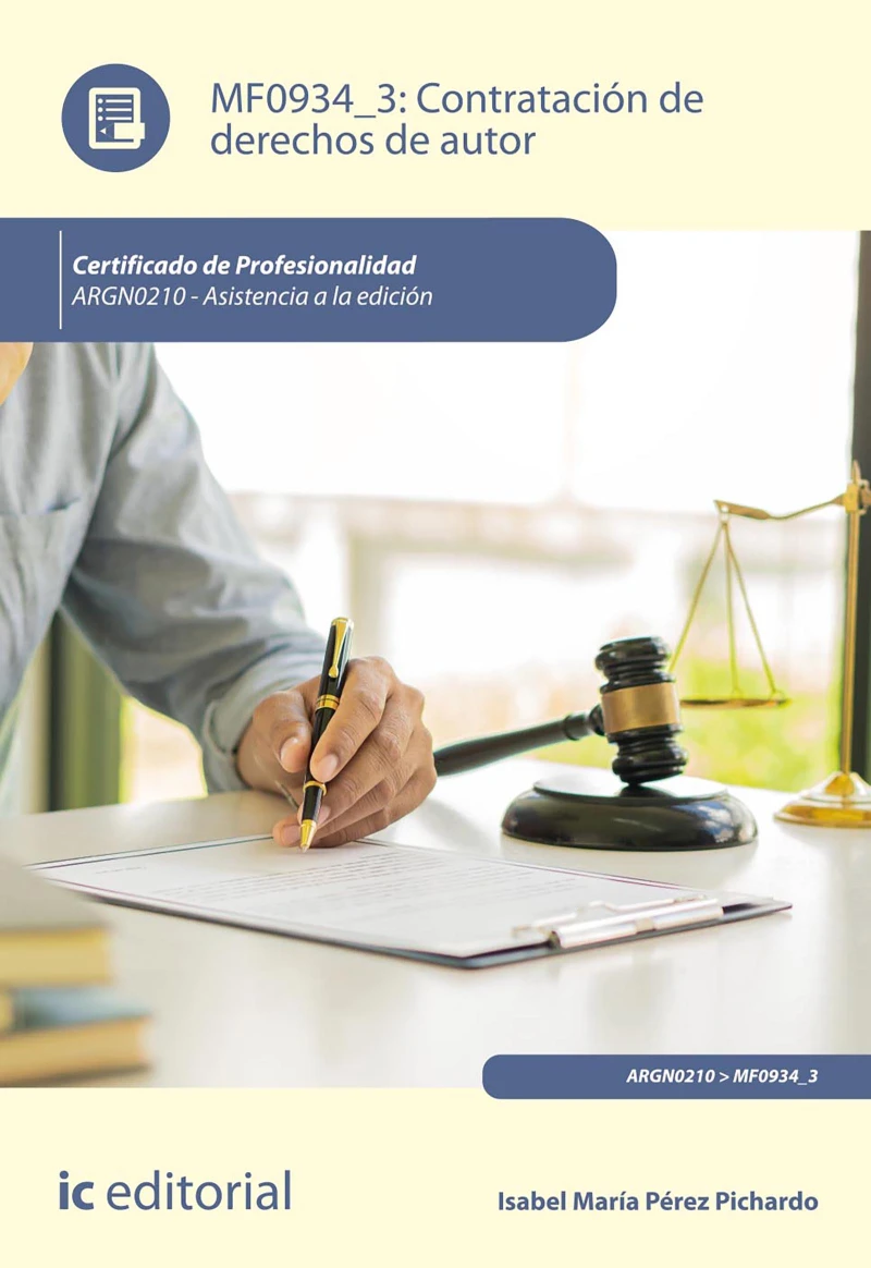 Portada: Contratación de derechos de autor. ARGN0210