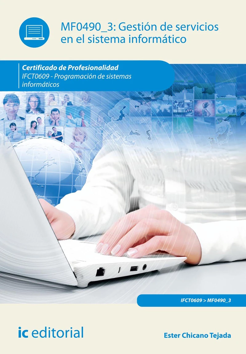 Portada: Gestión de servicios en el sistema informático. IFCT0609