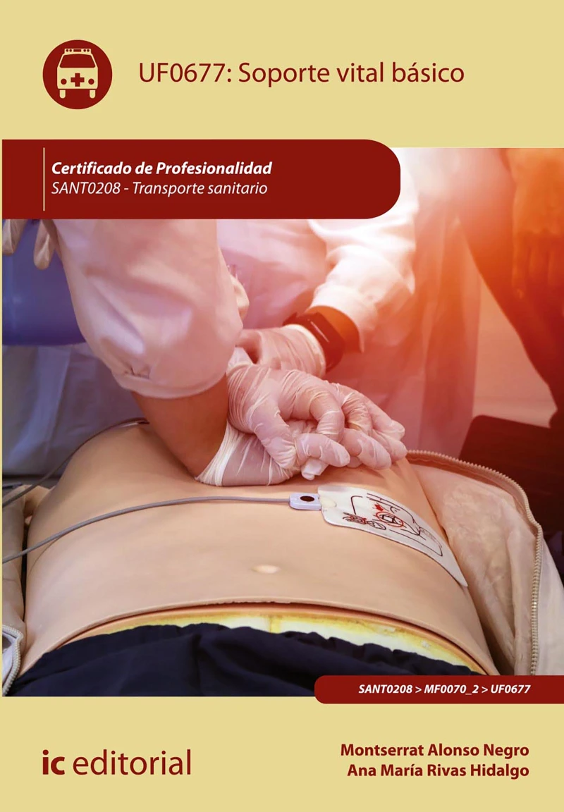 Portada: Soporte Vital Básico. SANT0208