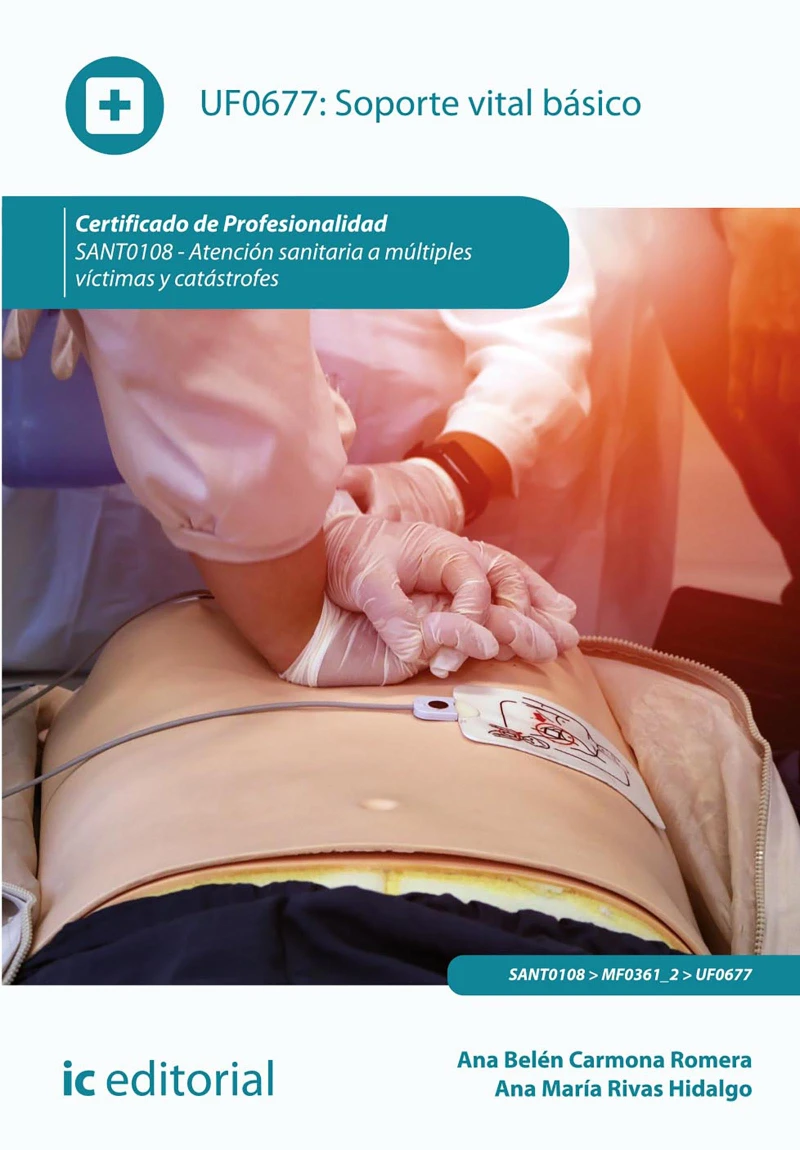Portada: Soporte Vital Básico. SANT0108