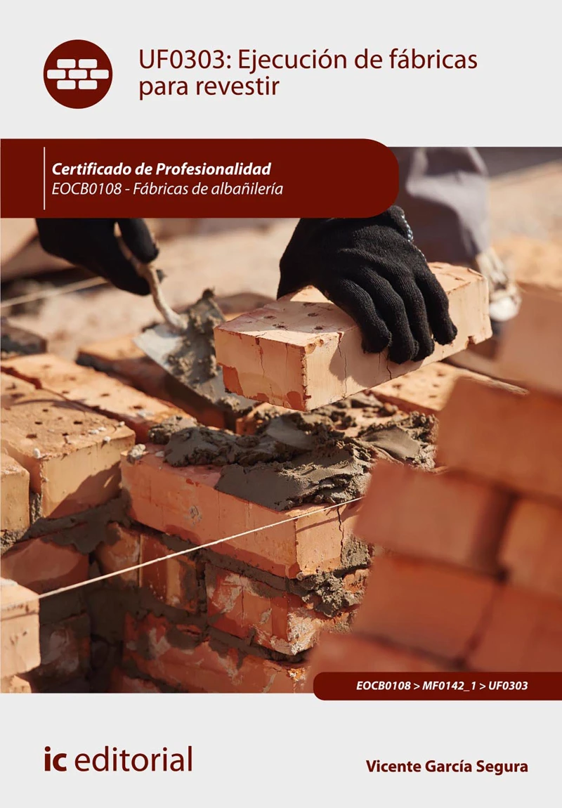 Portada: Ejecución de fábricas para revestir. EOCB0108