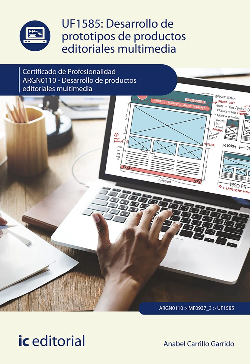 Portada: Desarrollo de prototipos de productos editoriales multimedia. ARGN0110