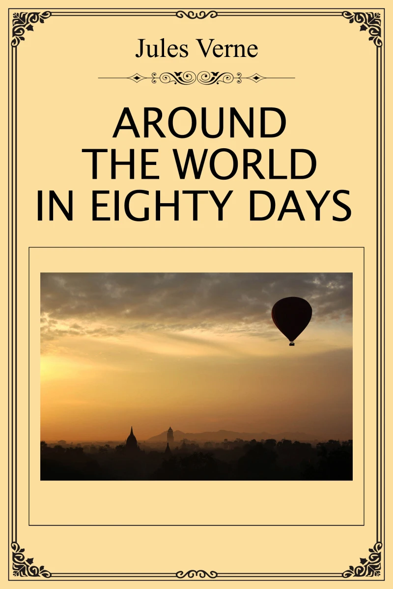 Portada: Around the World in Eighty Days