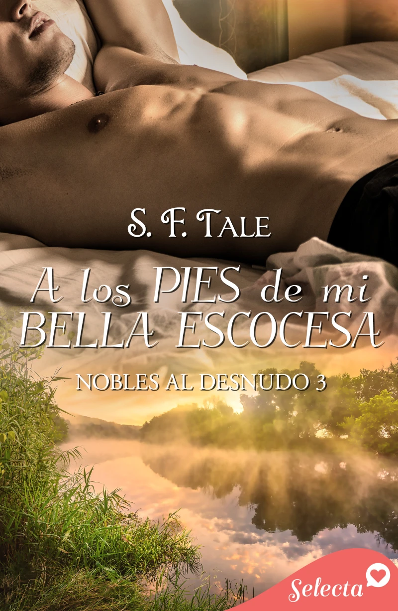 Portada: A los pies de mi bella escocesa (Nobles al desnudo 3)