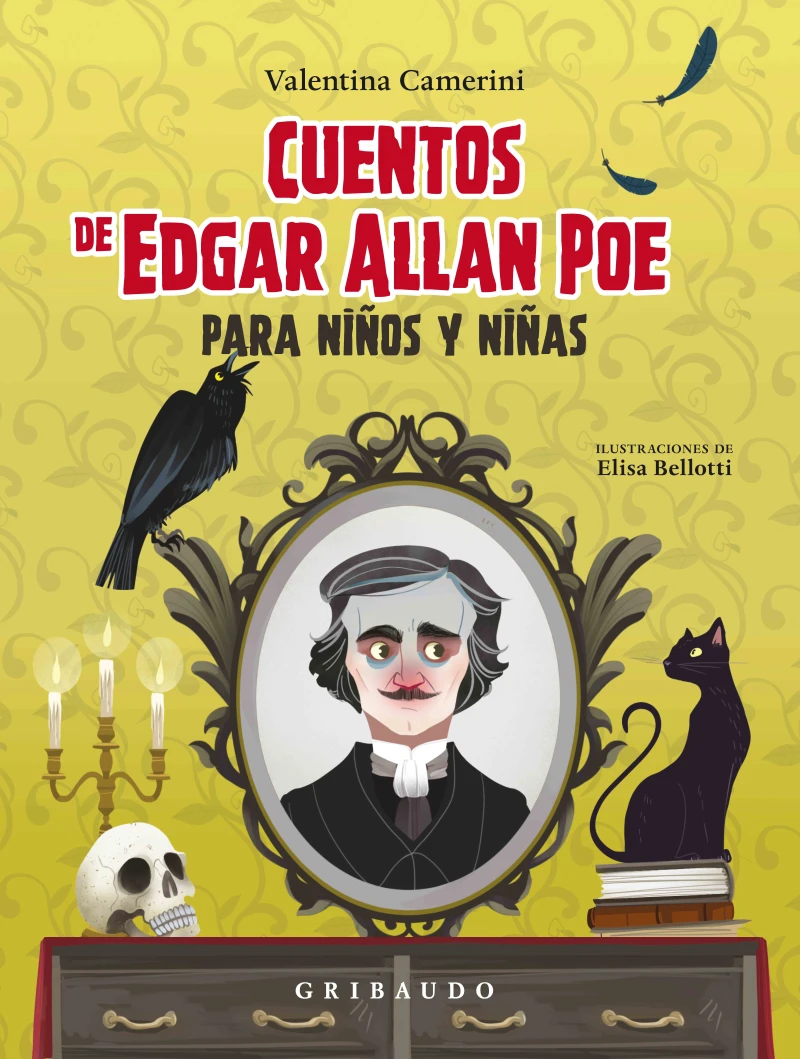 Portada: Cuentos de Edgar Allan Poe para niños y niñas