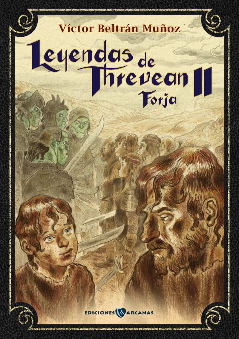 Portada: Leyendas de Threvean. Forja