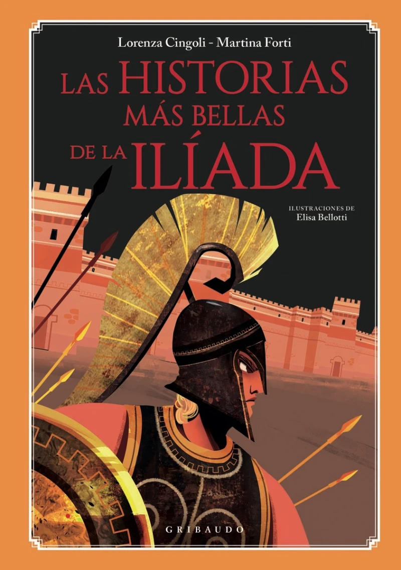 Portada: Las historias más bellas de La Ilíada