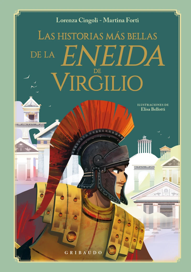 Portada: Las historias más bellas de la Eneida de Virgilio