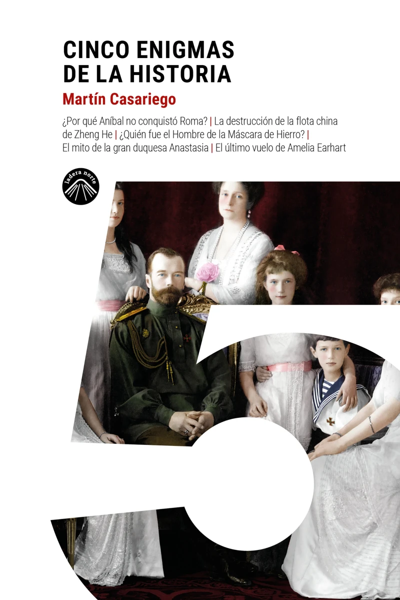Portada: Cinco enigmas de la Historia