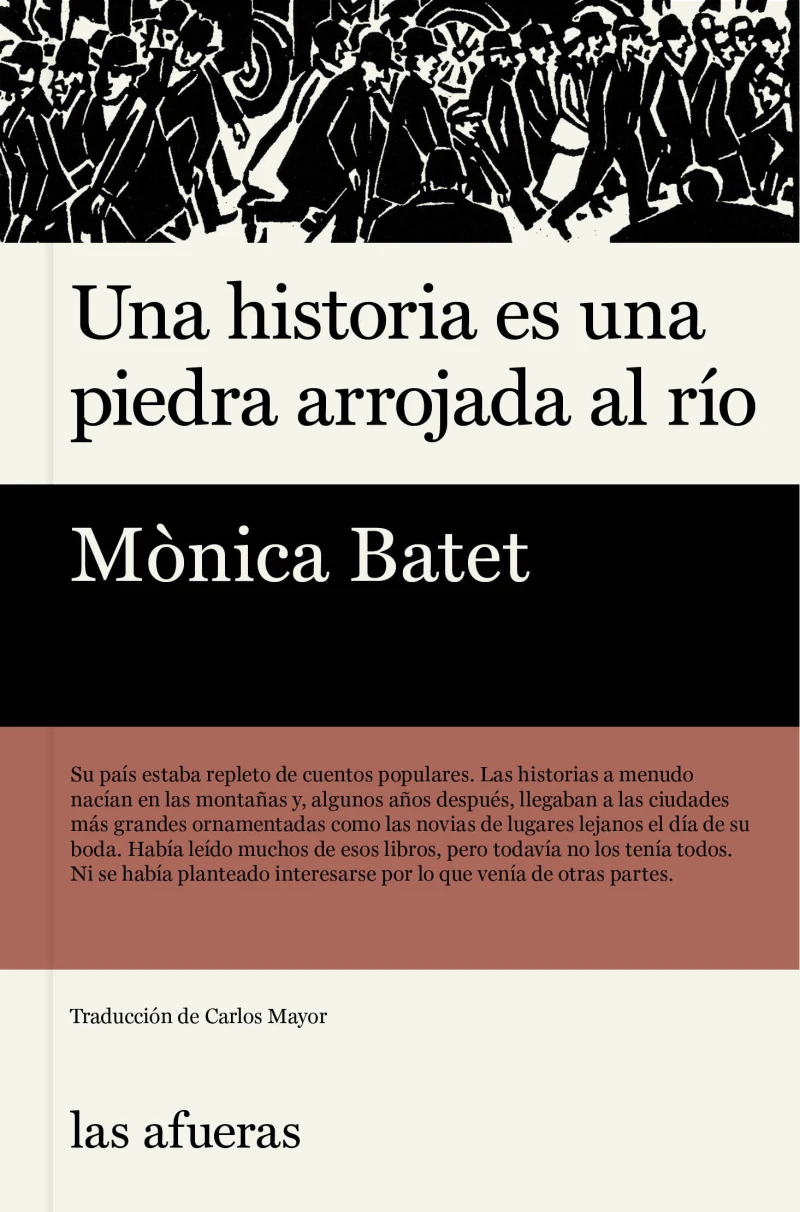 Portada: Una historia es una piedra arrojada al río