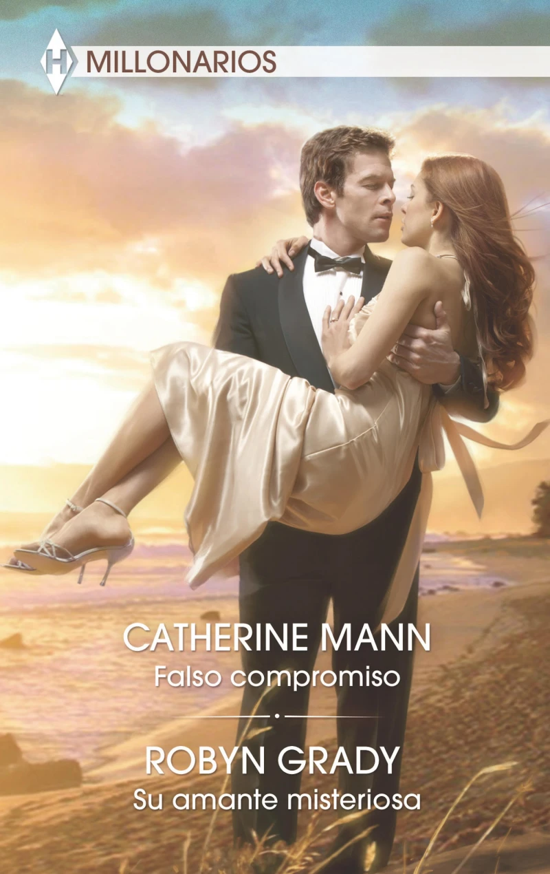 Portada: Falso compromiso - Su amante misteriosa