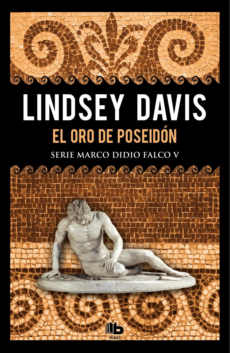 Portada: El oro de Poseidón (Serie Marco Didio Falco 5)