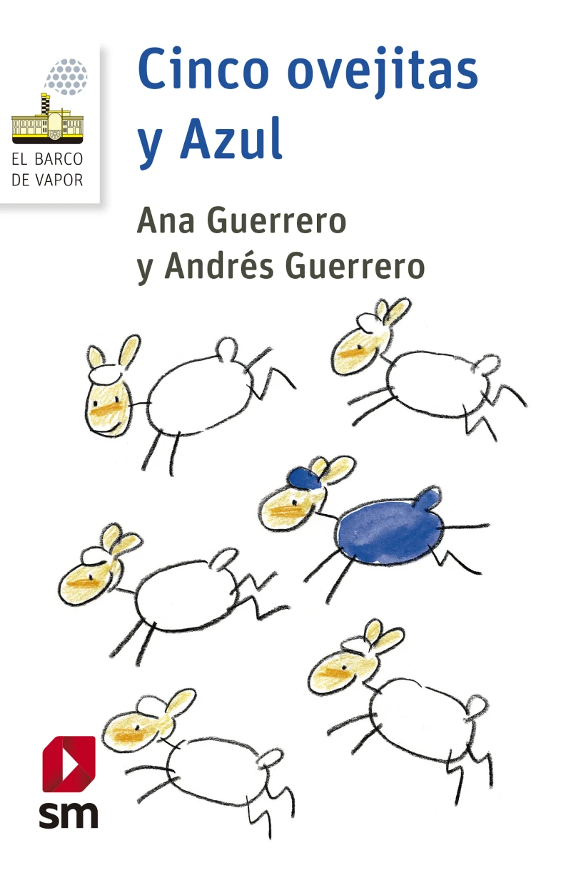 Portada: Cinco ovejitas y Azul