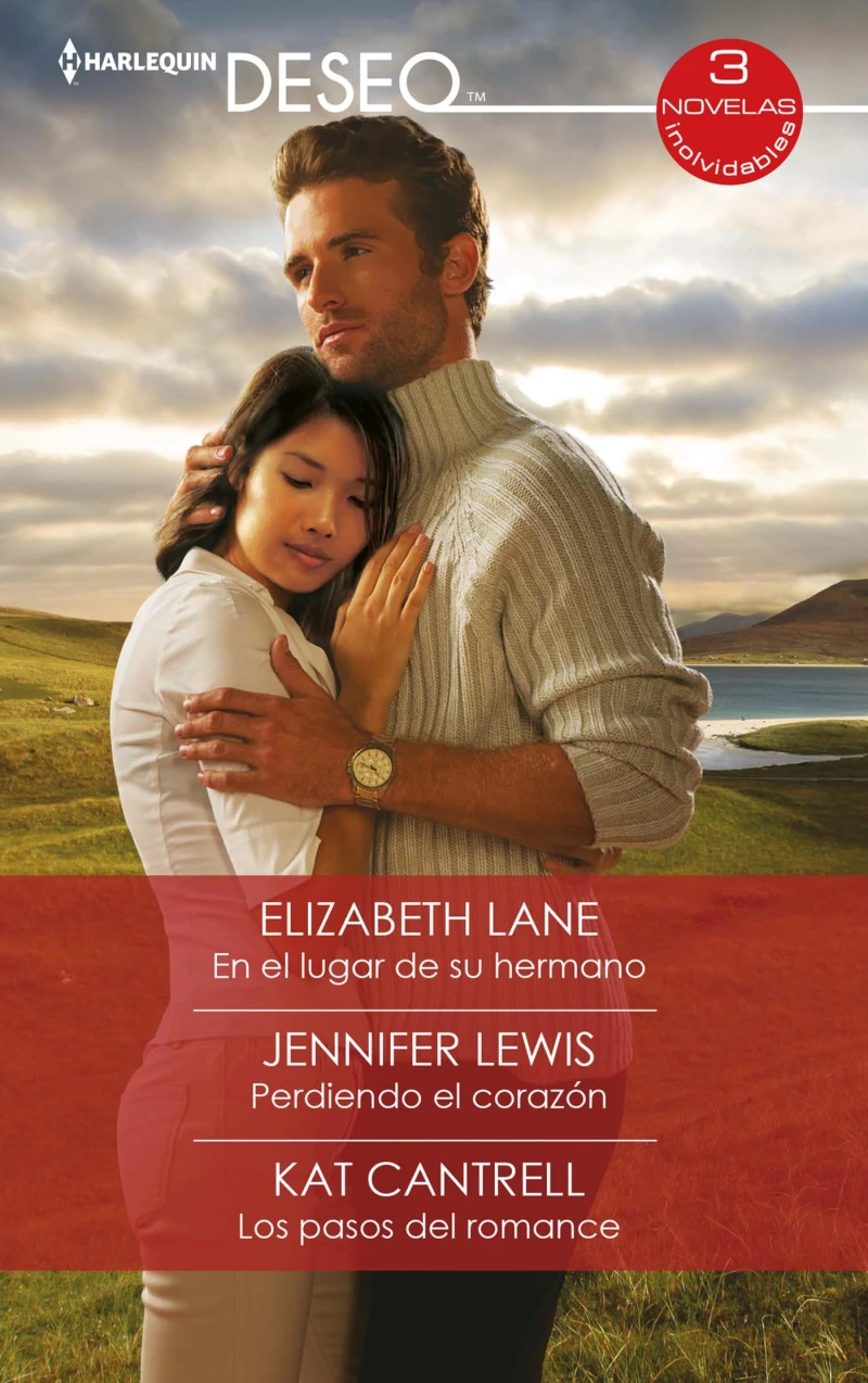 Portada: En el lugar de su hermano - Perdiendo el corazón - Los pasos del romance