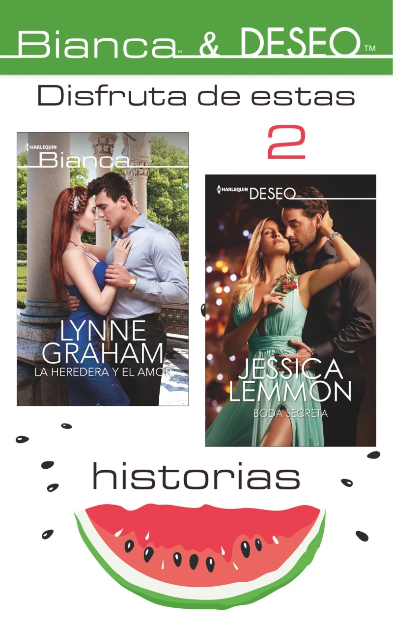 Portada: E-Pack Bianca y Deseo agosto 2019