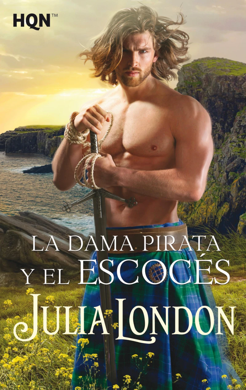 Portada: La dama pirata y el escocés