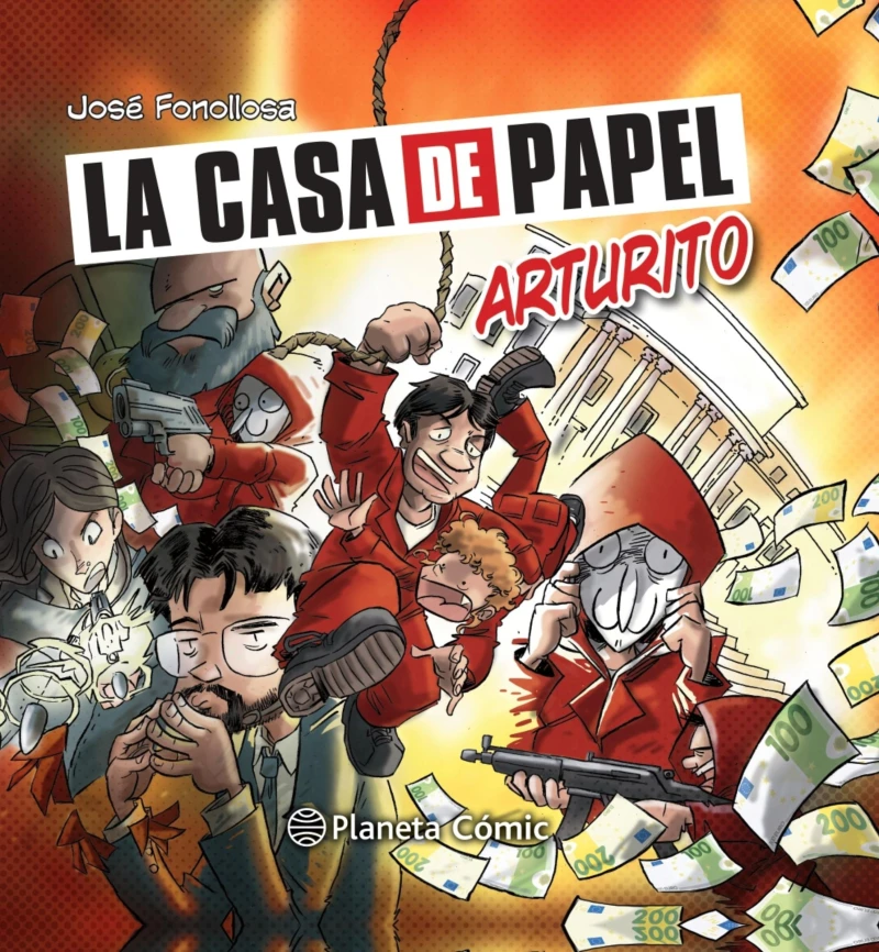 Portada: La casa de papel: Arturito