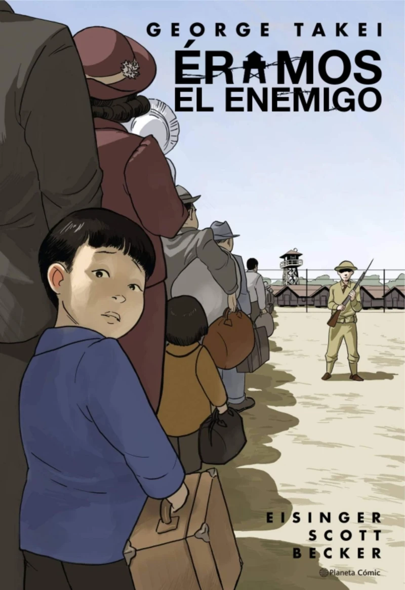 Portada: Éramos el enemigo (novela gráfica)