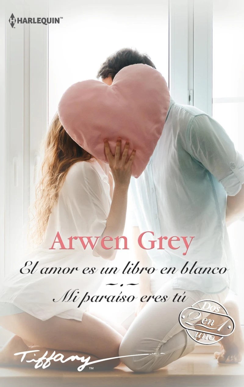 Portada: El amor es un libro en blanco - Mi paraíso eres tú