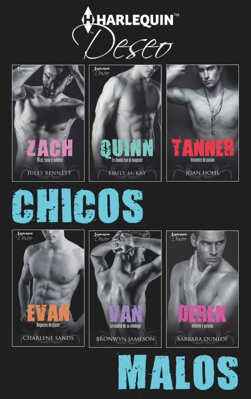 Portada: E-Pack Deseos Chicos Malos 1 - febrero 2020