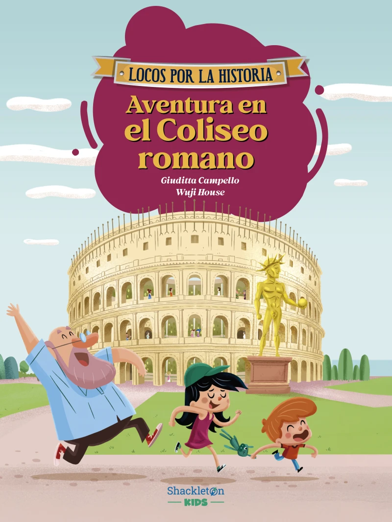 Portada: Aventura en el Coliseo romano