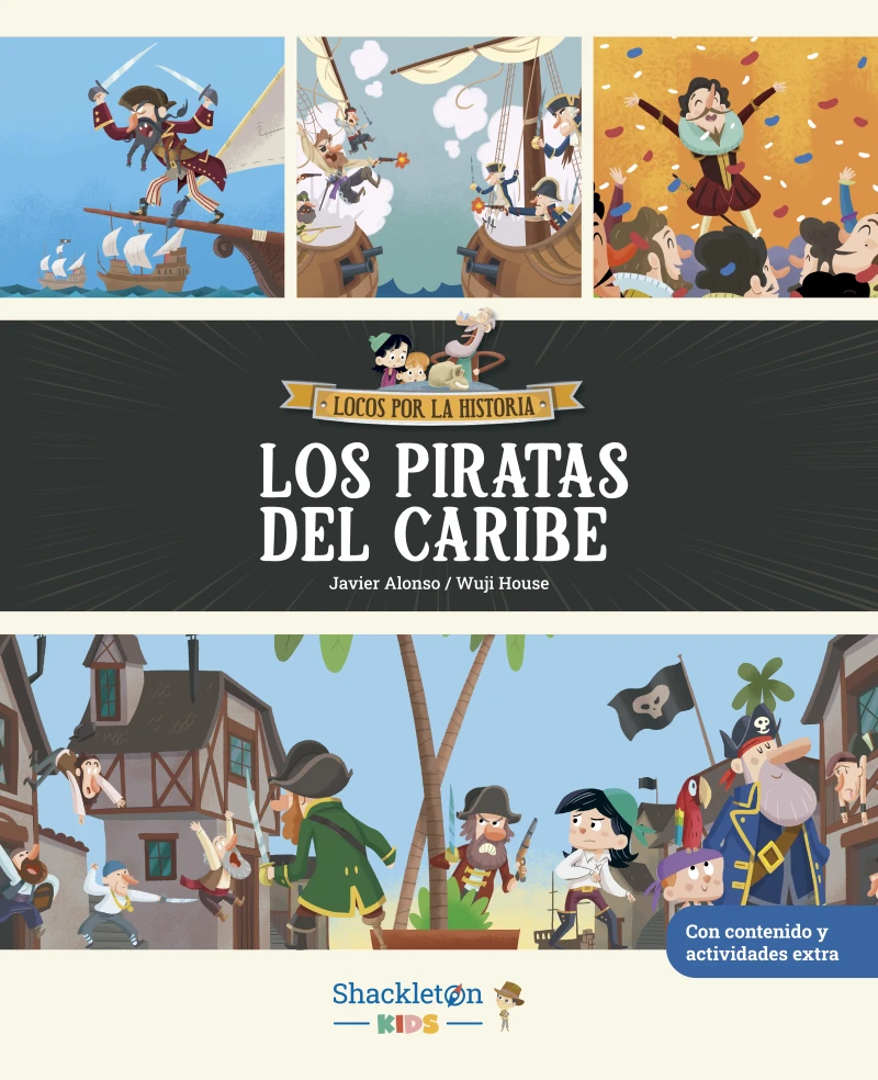Portada: Los piratas del Caribe