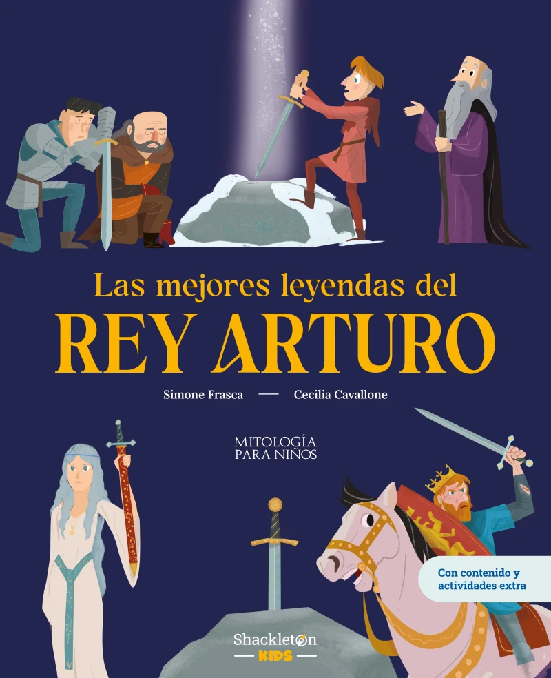 Portada: Las mejores aventuras del rey Arturo