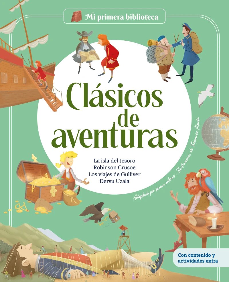 Portada: Clásicos de aventuras