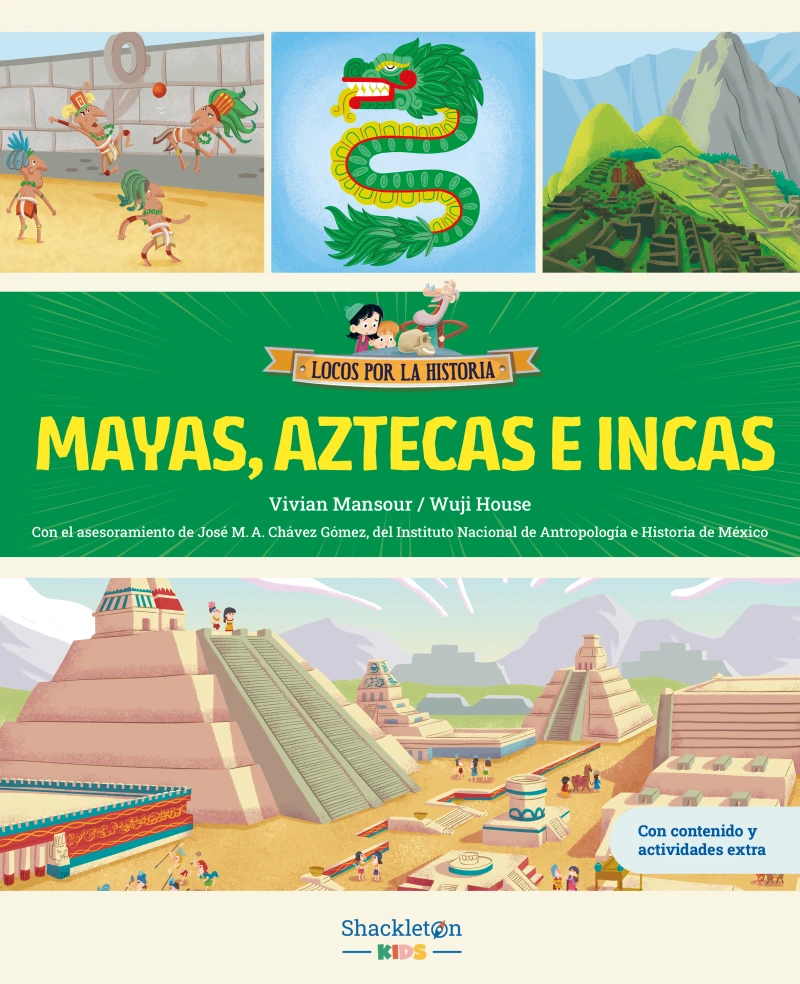 Portada: Mayas, aztecas e incas
