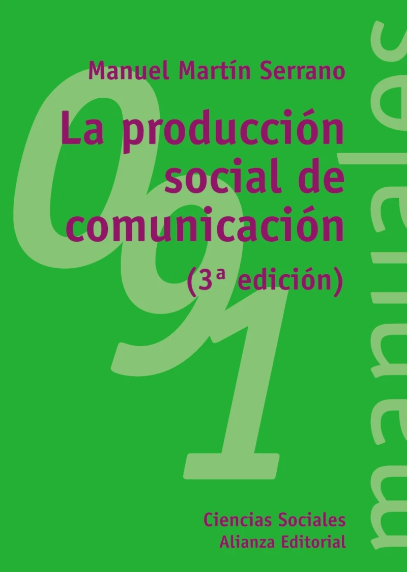Portada: La producción social de la comunicación