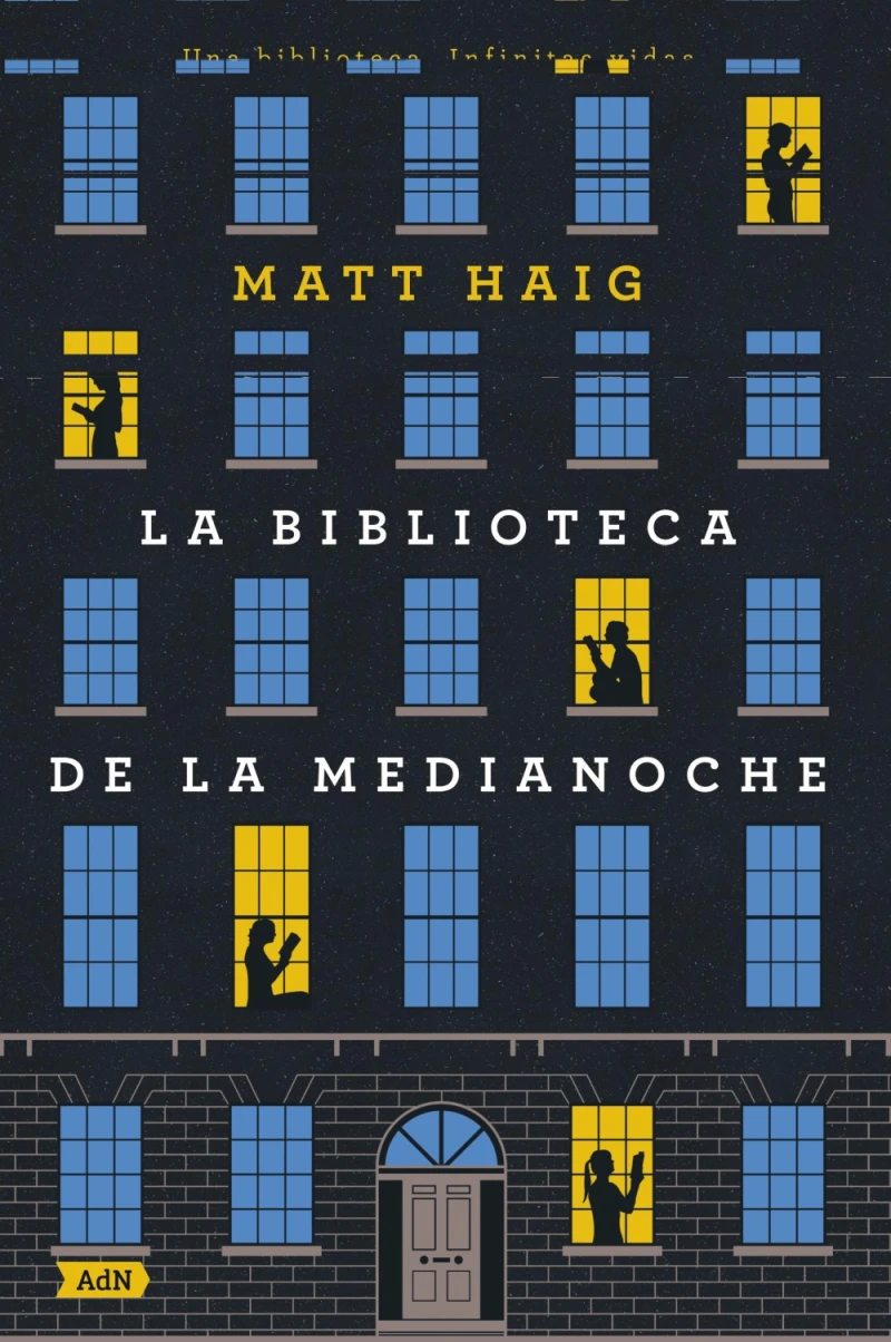 Portada: La Biblioteca de la Medianoche (AdN)
