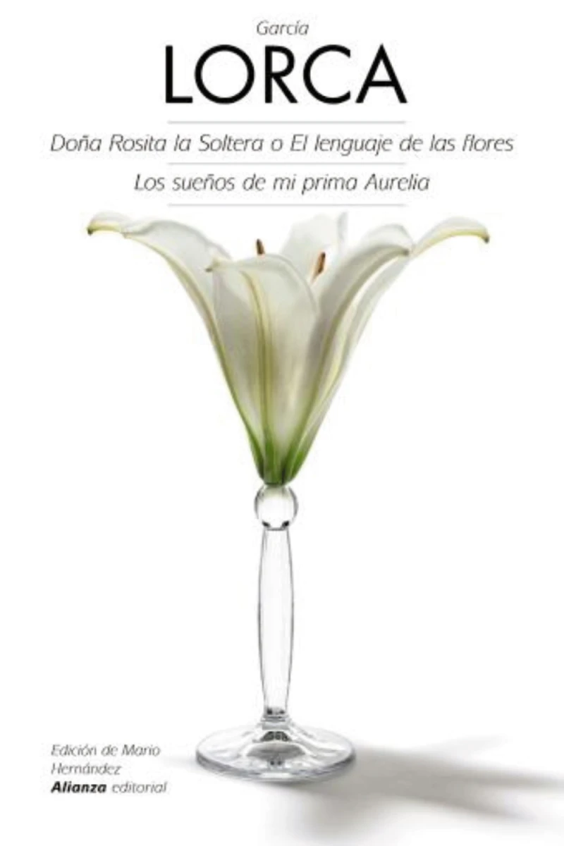 Portada: Doña Rosita la Soltera o El lenguaje de las flores