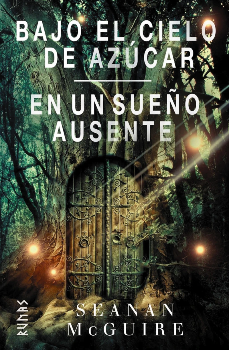 Portada: Bajo el cielo de azúcar / En un sueño ausente