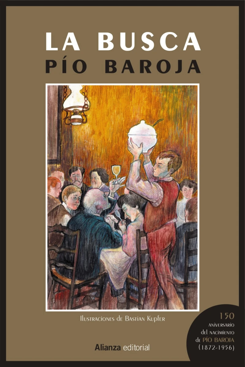 Portada: La busca [Edición ilustrada]
