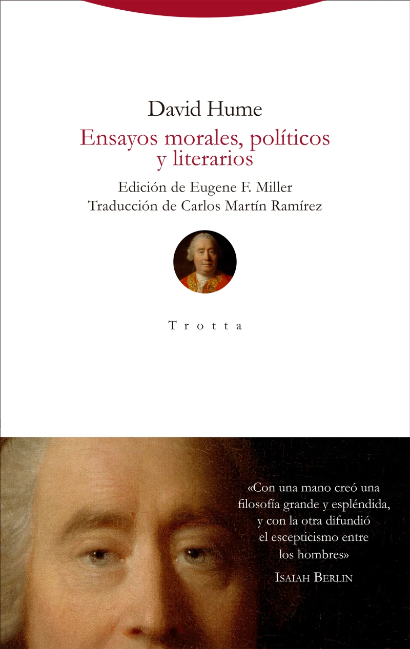 Portada: Ensayos morales, políticos y literarios