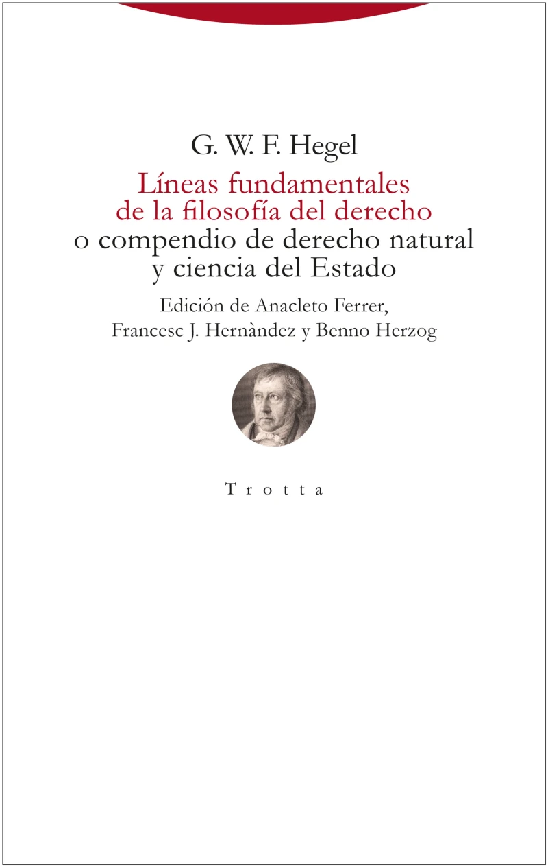 Portada: Líneas fundamentales de la filosofía del derecho